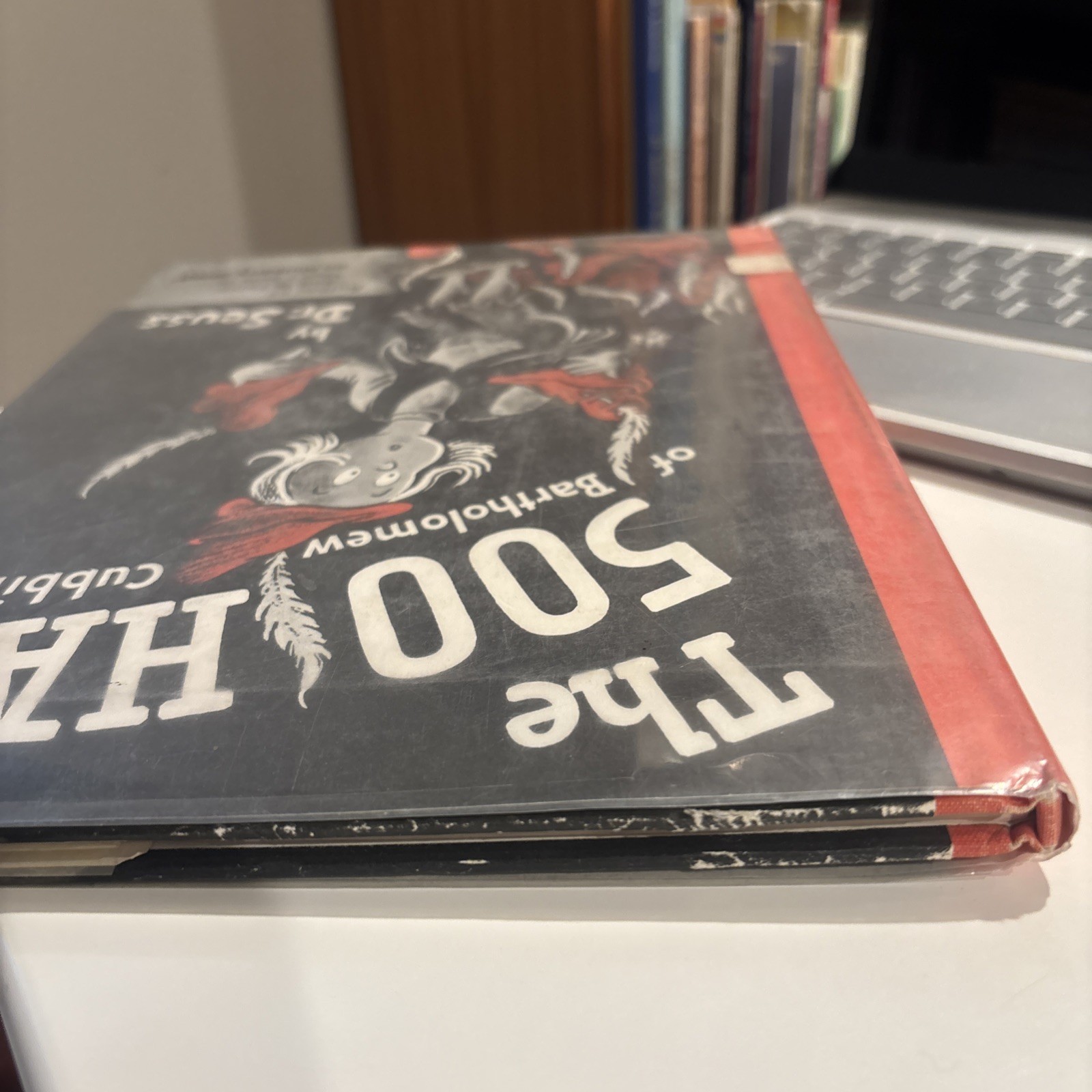 500 Hats of Bartholomew Cubbins, Dr Seuss, Random House 1st Ed $3.50 DJ