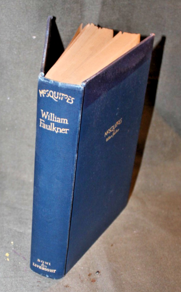 MOSQUITOES, William Faulkner, 1ST EDITION & PRINTING, Boni & Liveright, 1927