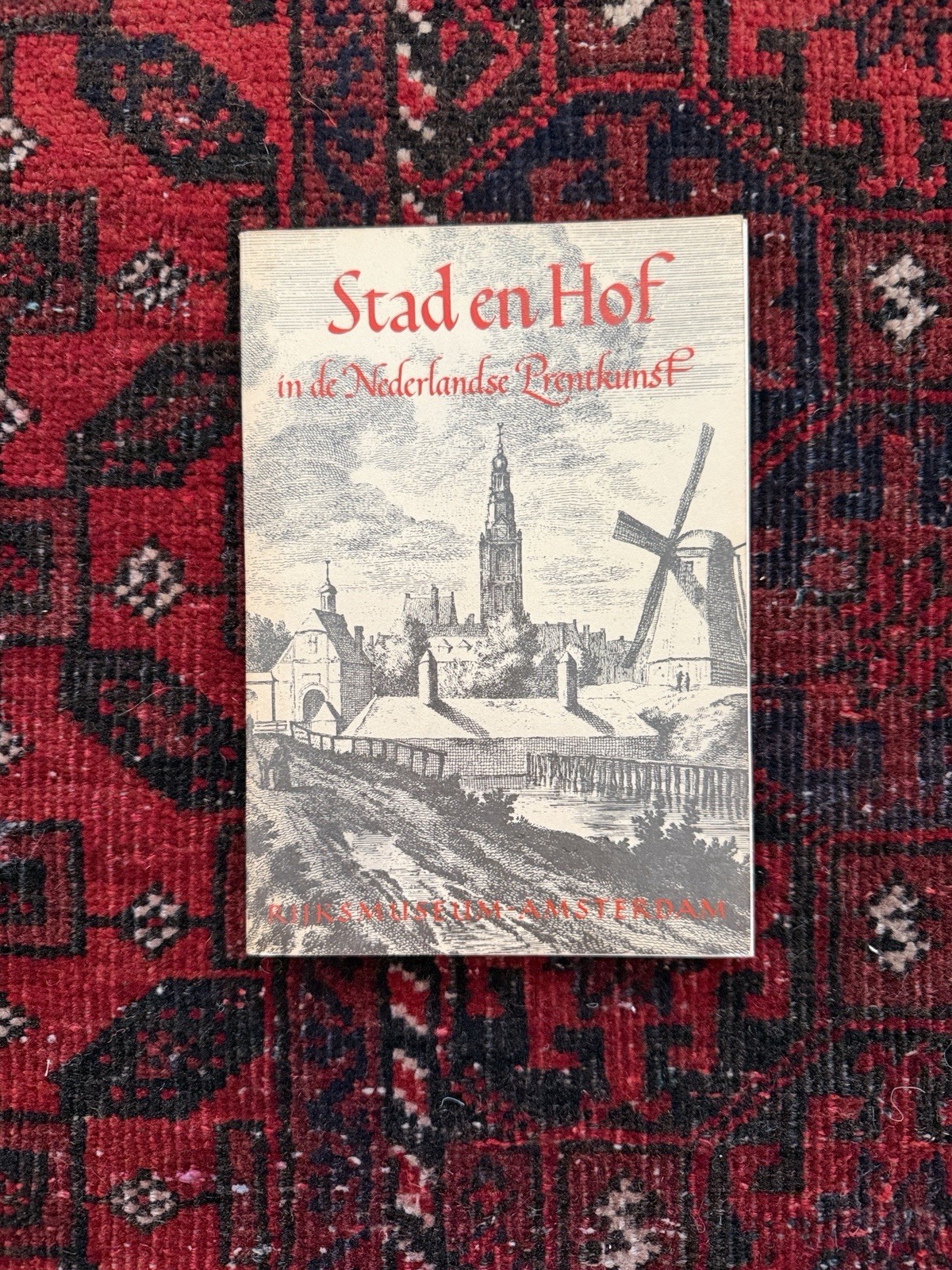 Stad en Hof Nederlandse Prentkunst 1955 Rijksmuseum Dutch Prints Art Book
