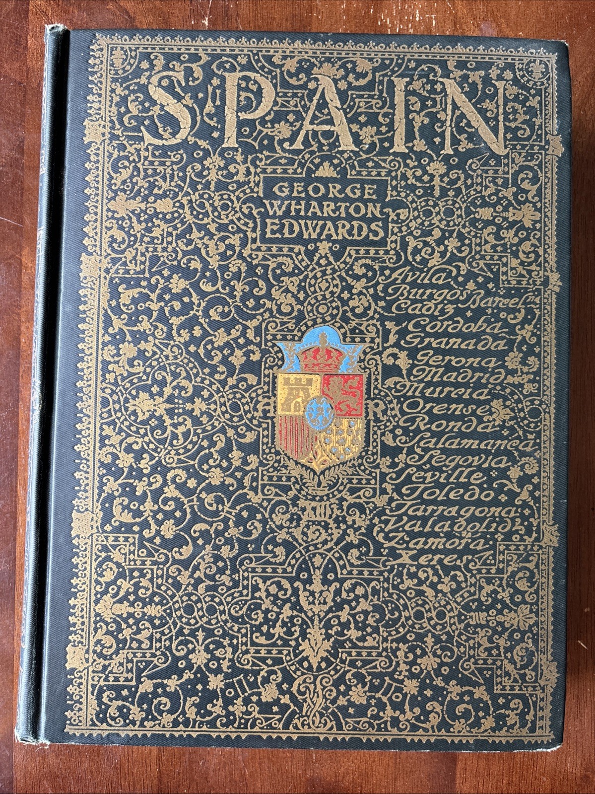 Spain by George Wharton Edwards 1926 Large Illustrated Hardcover 1926