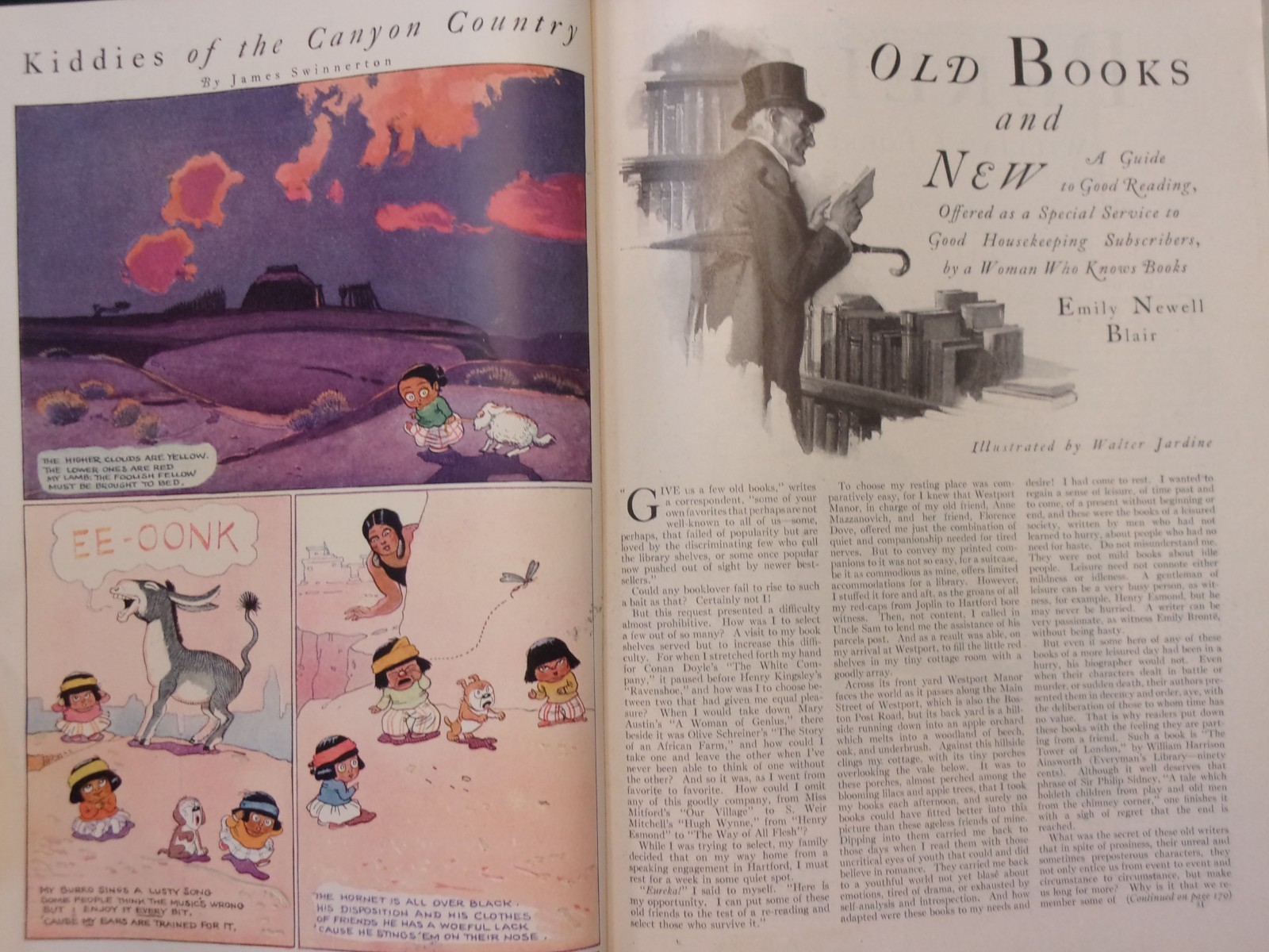 Complete Aug. 1926 GOOD HOUSEKEEPING MAGAZINE w/Jessie Wilcox Smith Illus. Cover