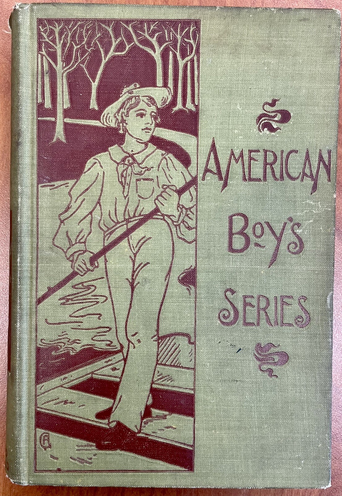 The Boat Club by Oliver Optic, 1896 repr., American Boys‘ Series, hardcover