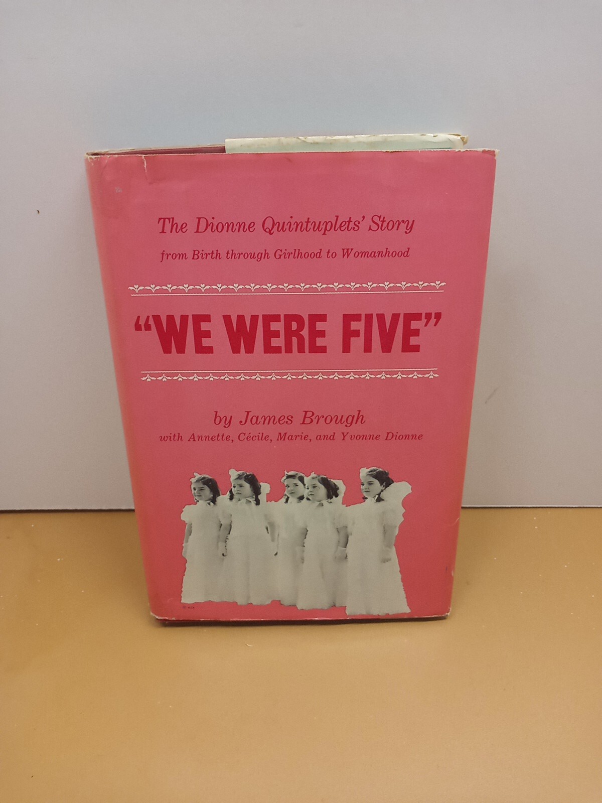 The Dionne Quintuplets Story We Were Five By James Brough 1st Printing HC/DJ