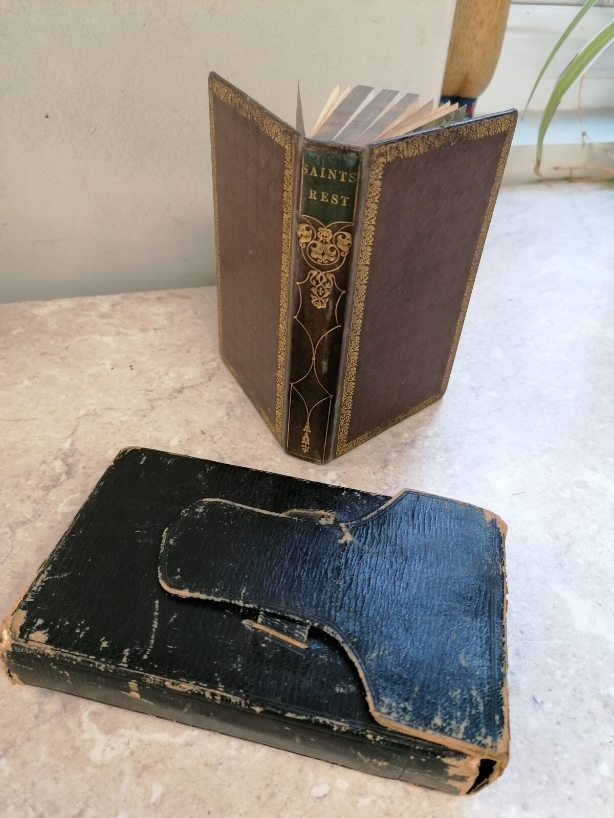 THE SAINTS EVERLASTING REST – BAXTER ILLUS plus LEATHER CASE 1820