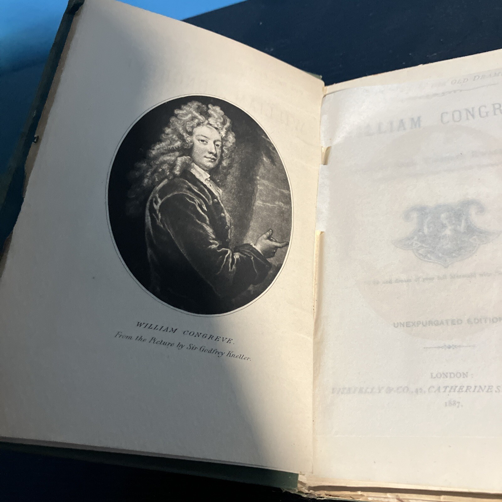 William Congreve – 1887 – Book