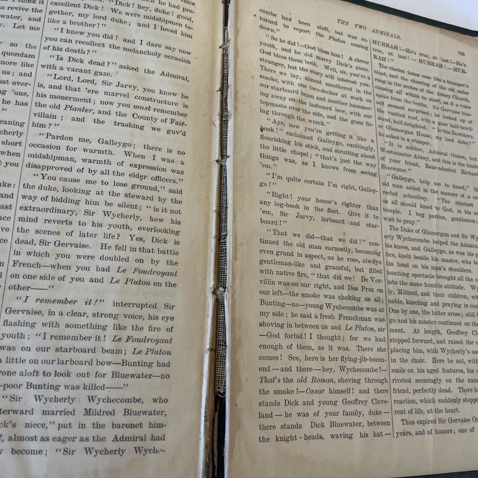 Works Of J. Fenimore Cooper Volume 3 Hardcover 1893 P. F. Collier Vintage Rare