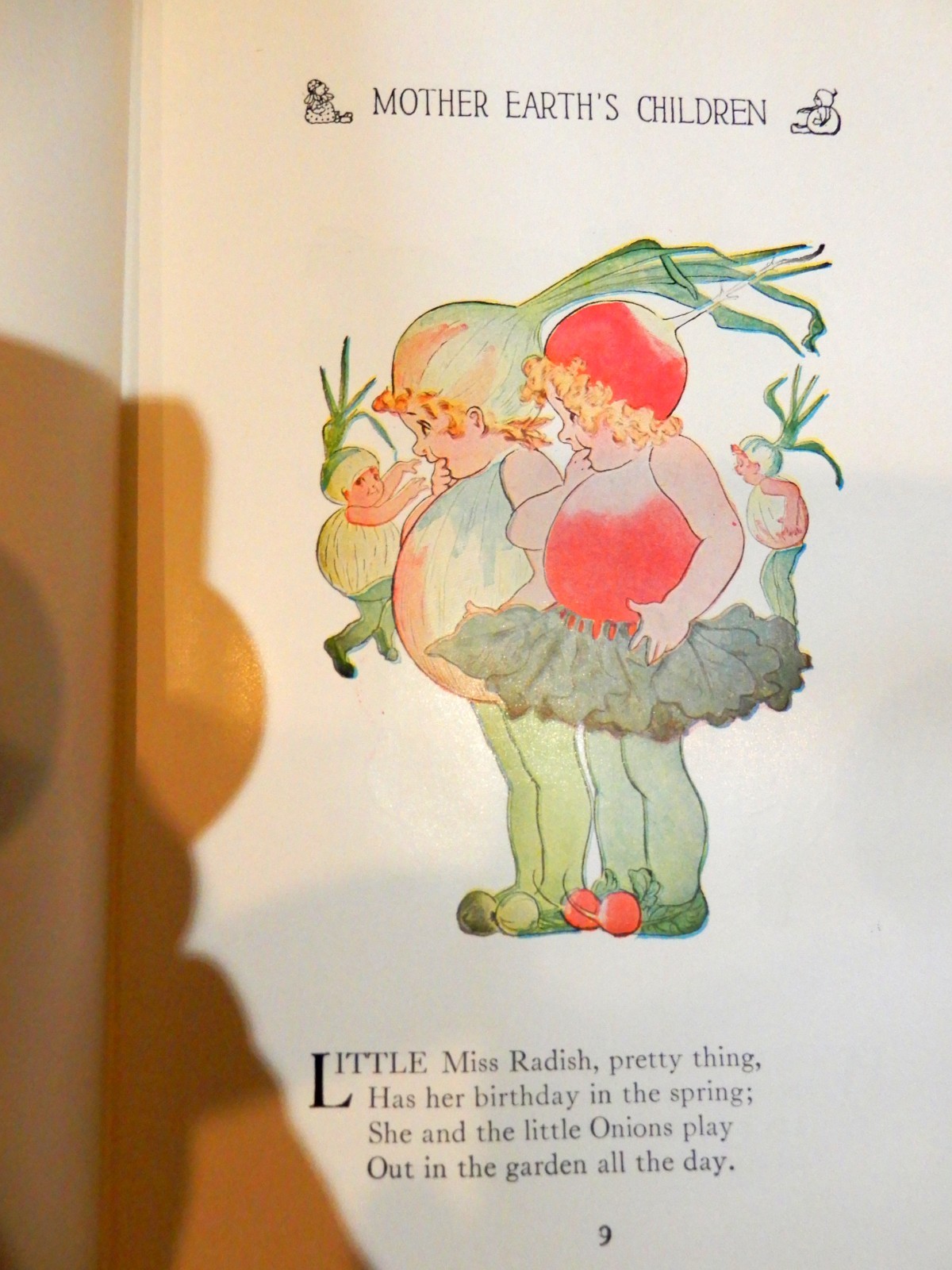 Mother Earth’s Children Frolics of the Fruits and Vegetables 1914 Book E. Gordon