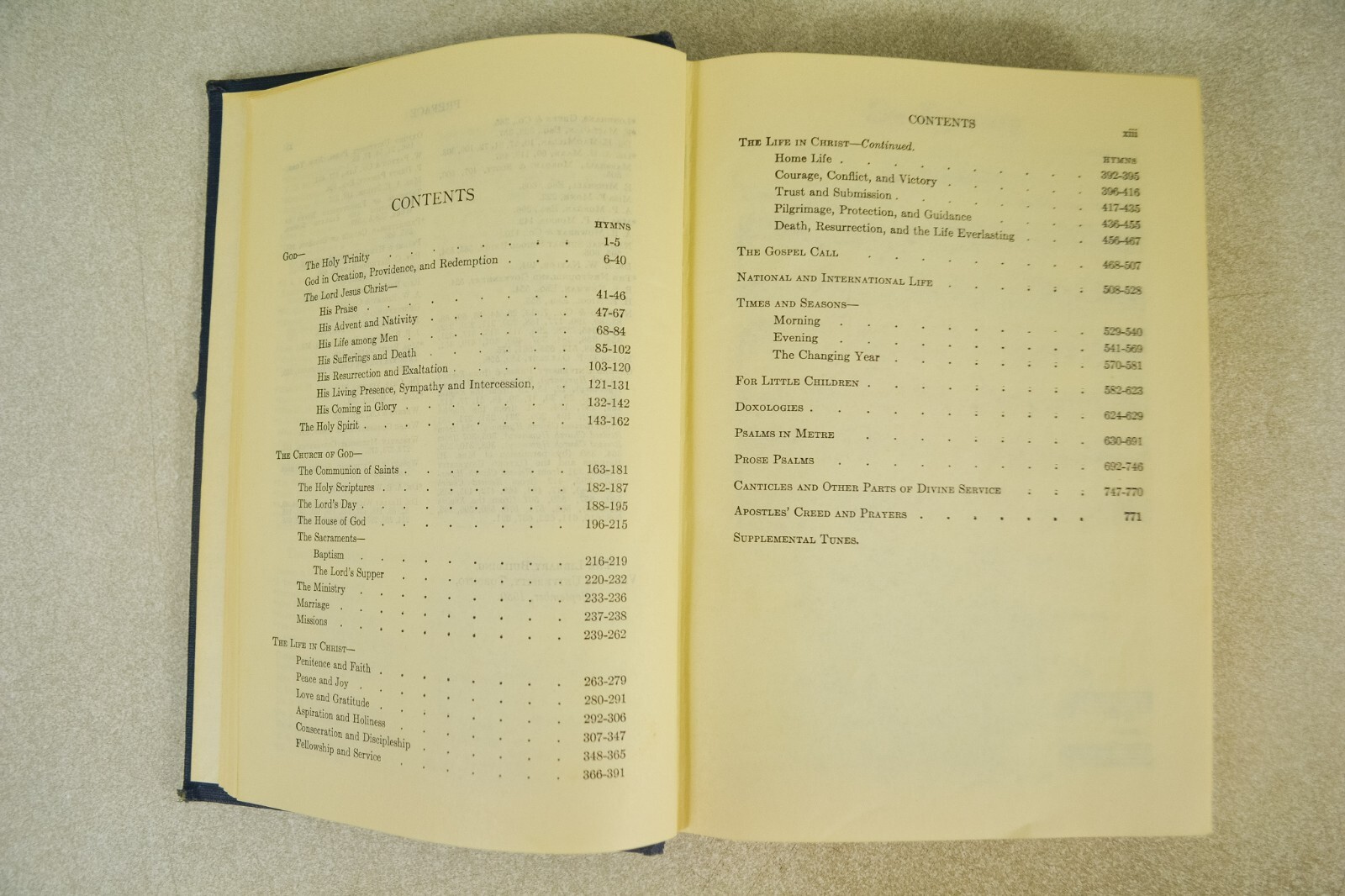 The Hymnary of the United Church of Canada with Music 1961 Edition