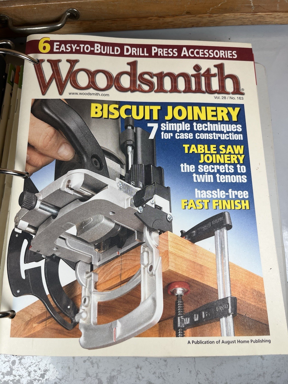 Woodsmith Magazine Lot of 16 Vol 28-30 Issues #163-176 Woodworking