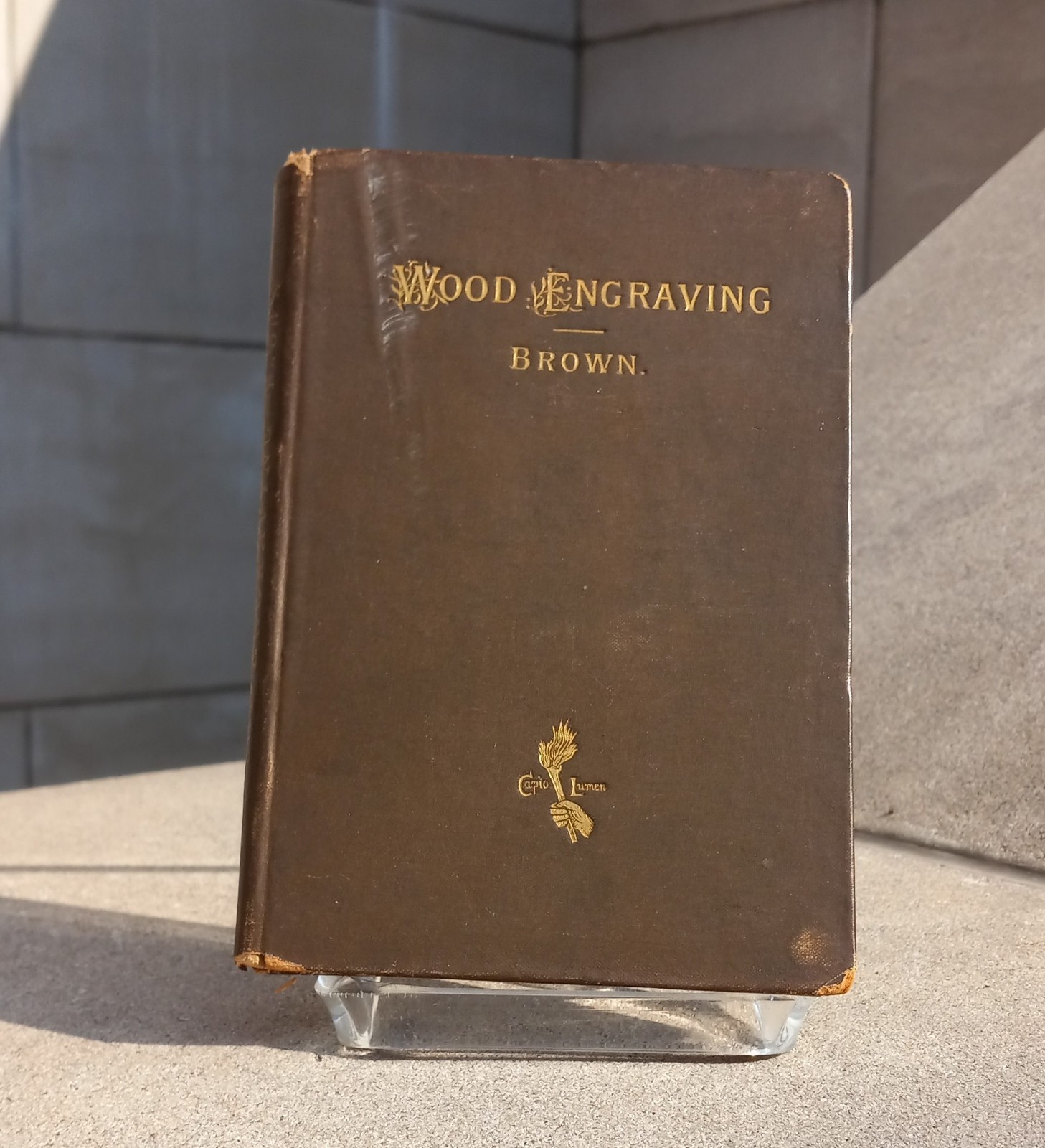 WOOD ENGRAVING, by WILLIAM NORMAN BROWN 1886, 1st Ed, A PRACTICAL MANUAL