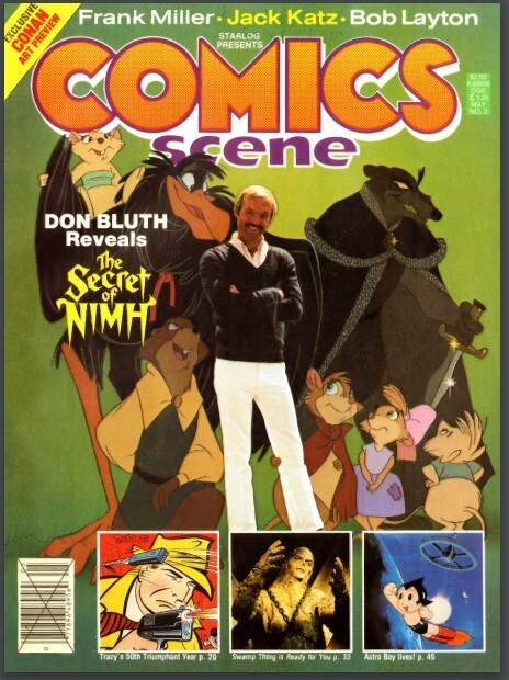 COMICS SCENE MAGAZINE 58 Classic Issue Collection On USB Flash Drive