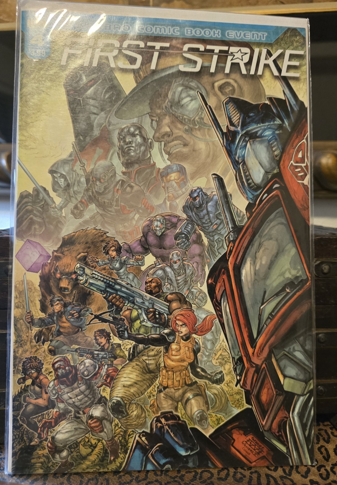 FIRST STRIKE IDW #4 COMIC BOOK A HASBRO COMIC BOOK EVENT FREDDIE WILLIAMS