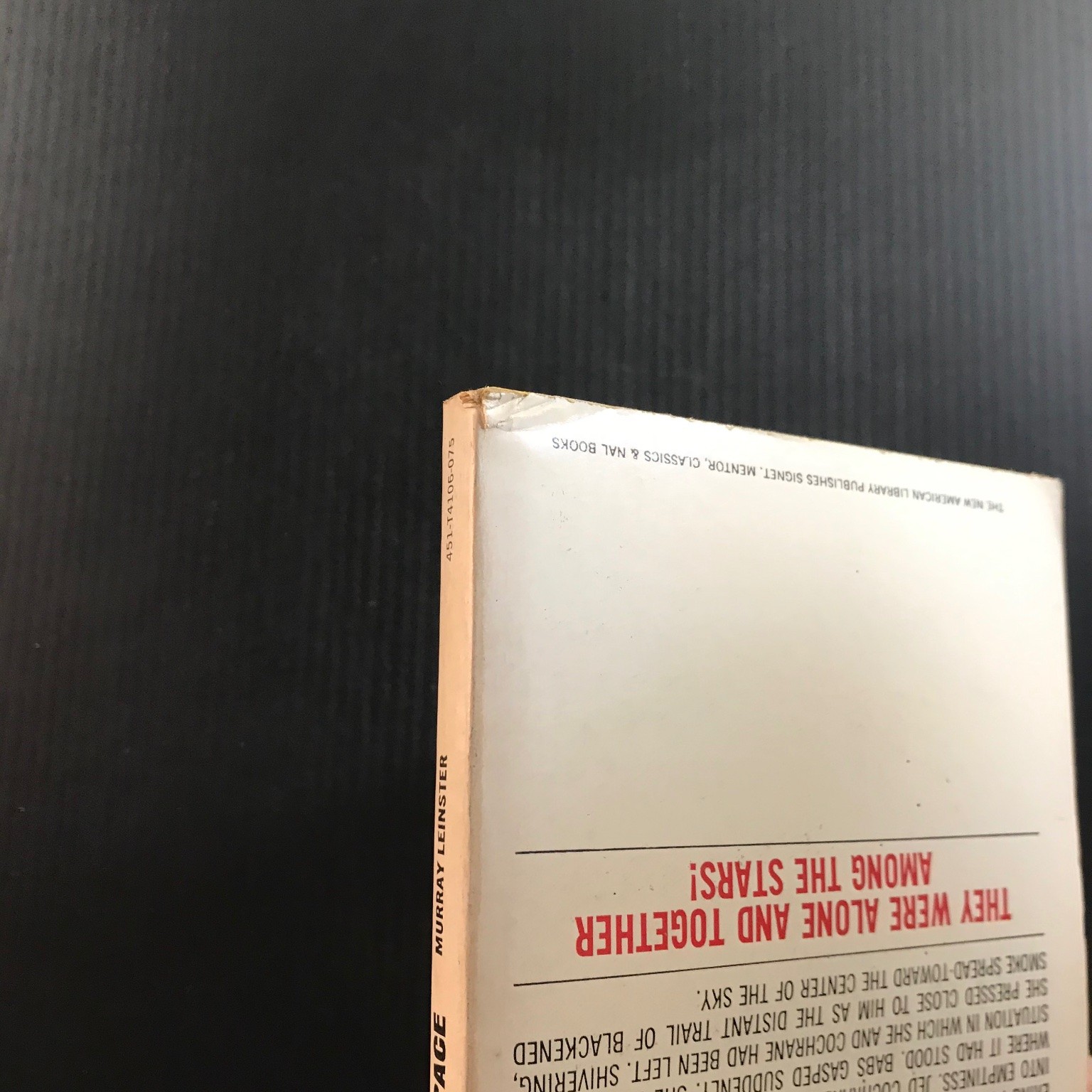 Operation: Outer Space Murray Leinster 1957 Signet Science Fiction Vintage