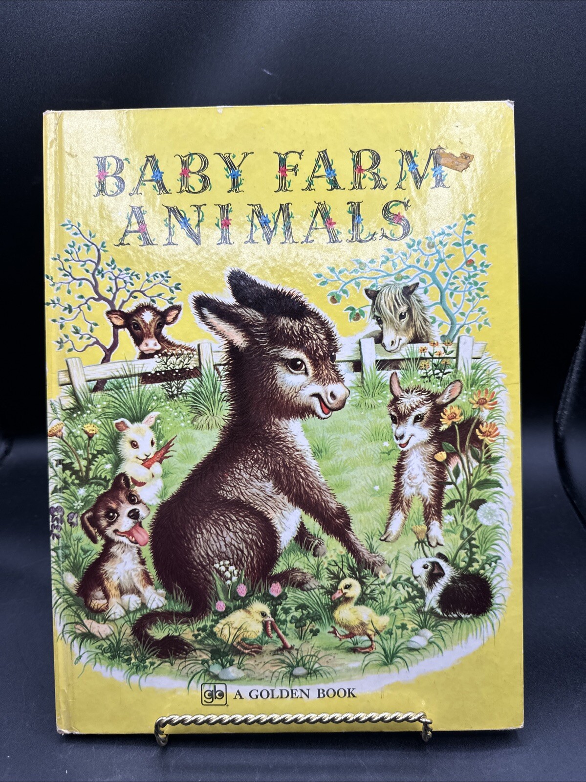 Baby Farm Animals Garth Williams Hardcover 1975 Golden Press