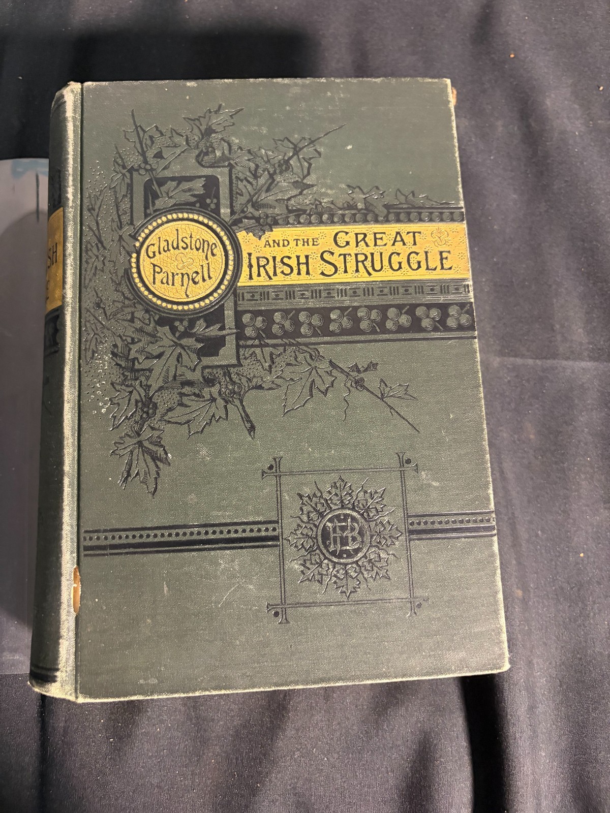 Antique 1886 GLADSTONE & PARNELL and the Great Irish Struggle – Hubbard Bros HCD