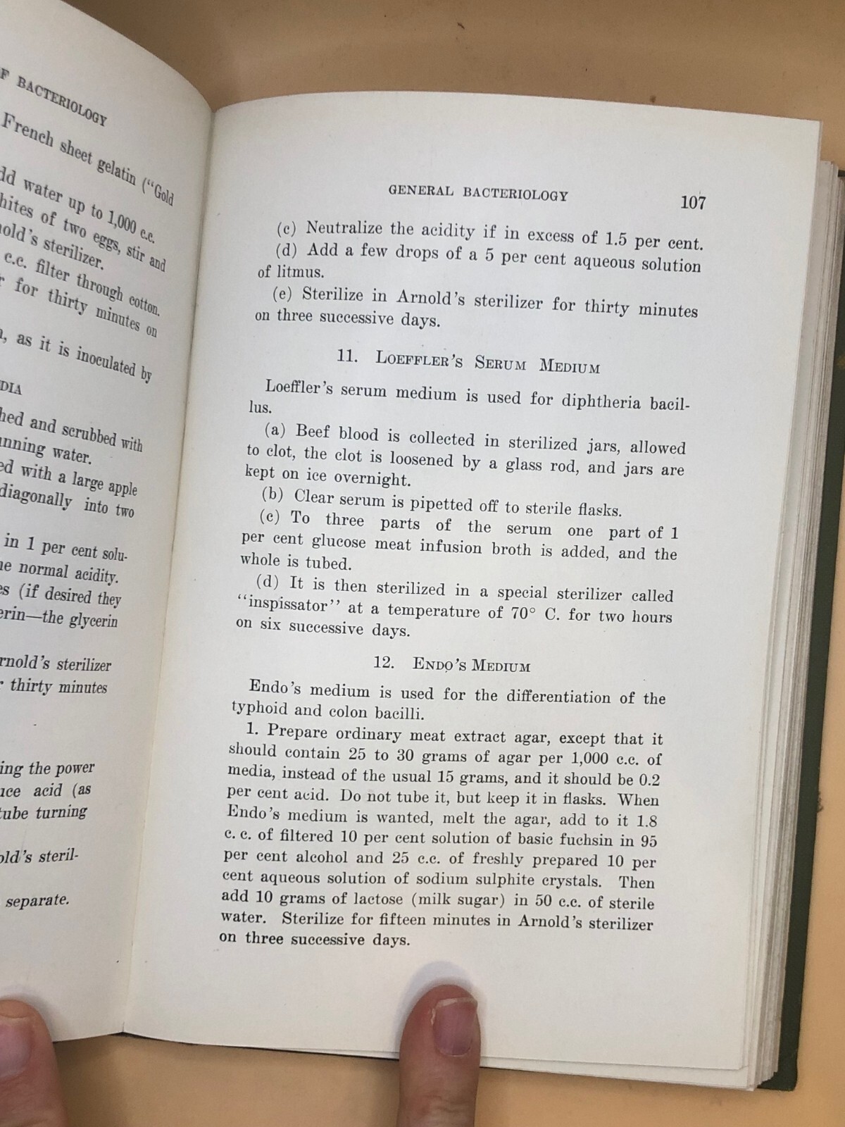 ANTIQUE Principles Bacteriology Eisenberg 1925 HARDCOVER MOSBY MICROBIOLOGY