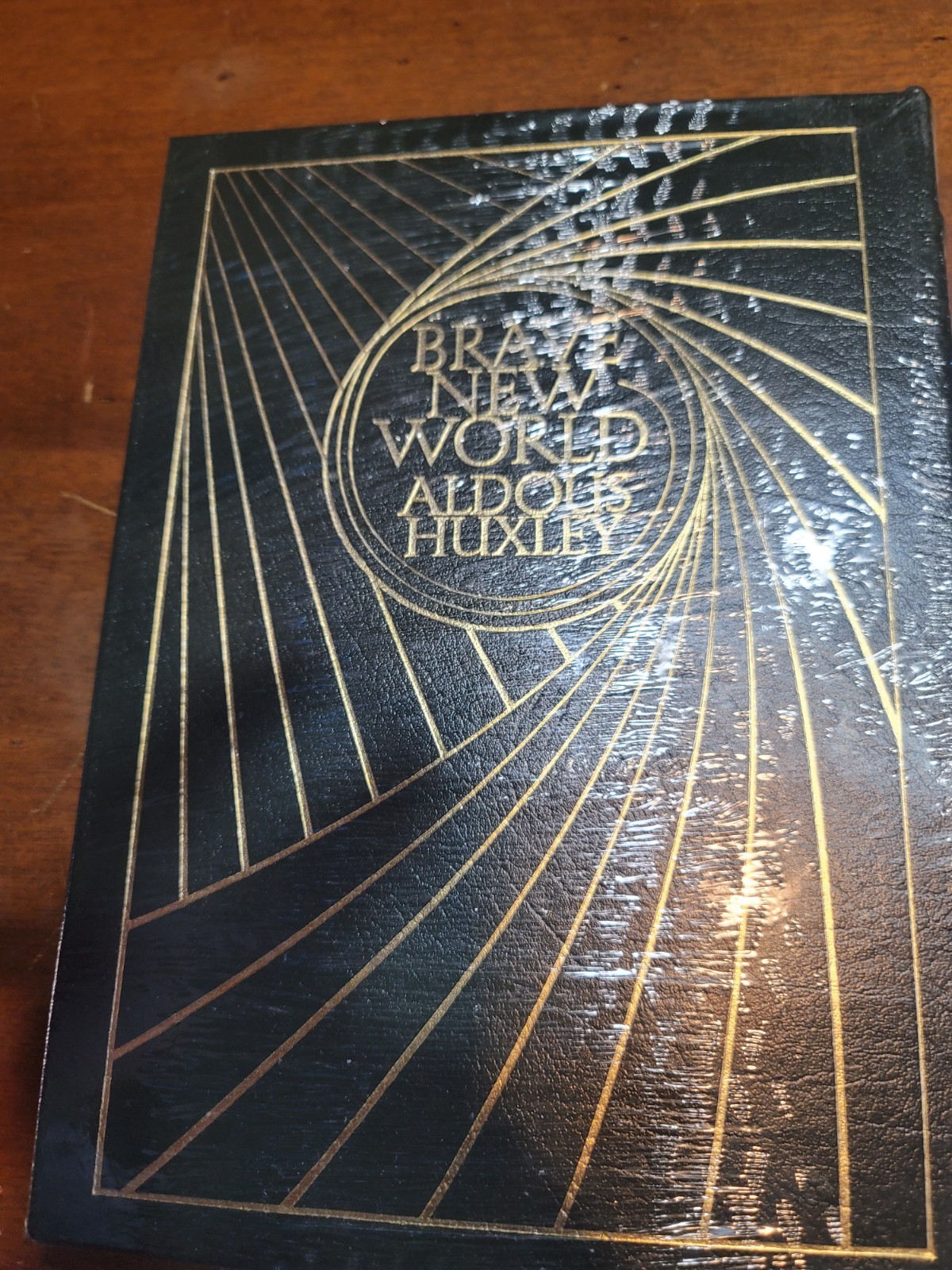 BRAVE NEW WORLD Easton Press ALDOUS HUXLEY SEALED, NEW