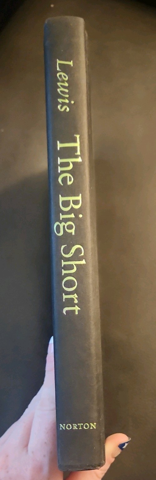 The Big Short by Michael Lewis, 1st Edition, 5th Printing