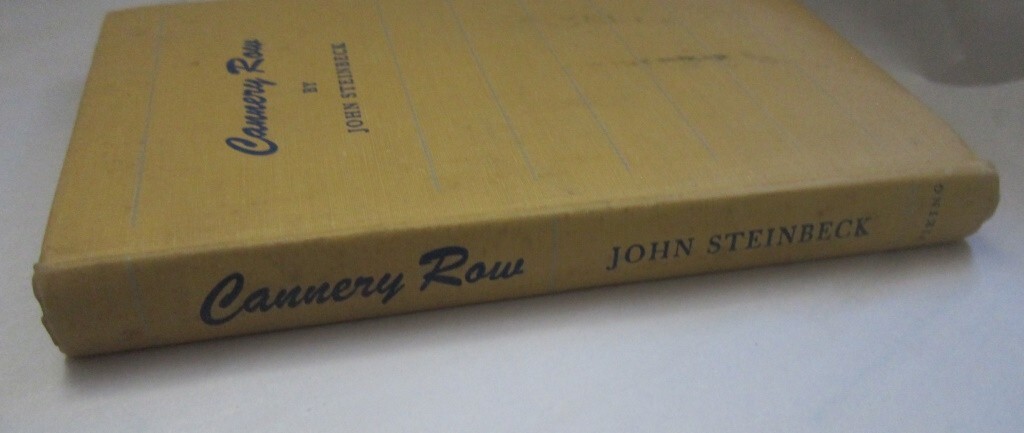 Cannery Row by John Steinbeck First Edition True 1st State Printing Buff Cloth