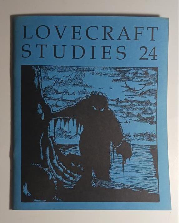 LOVECRAFT STUDIES #24 SPRING 1991 NECRONOMICON 1ST ED PB CTHULHU MYTHOS