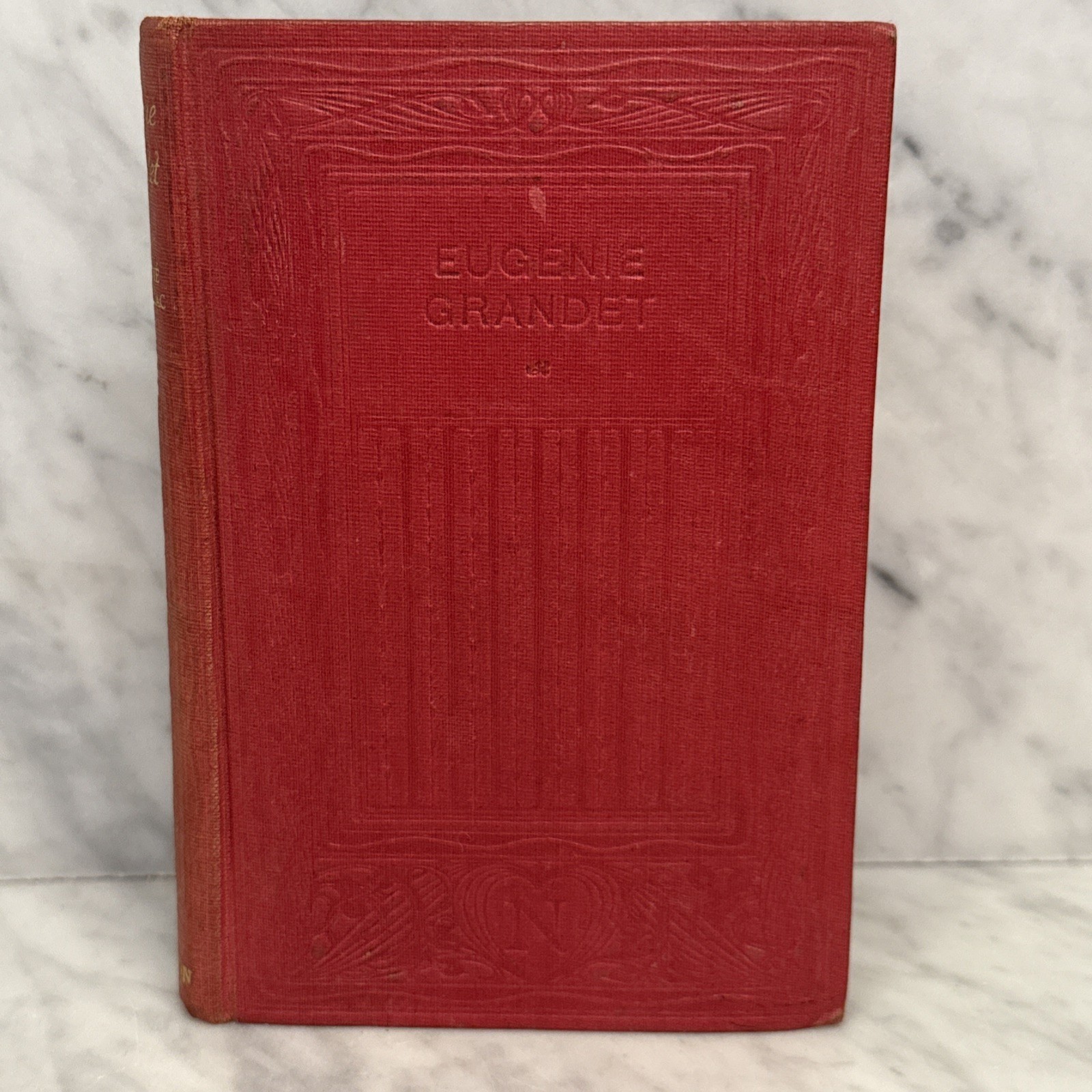 Eugenie Grandet by Honoré de Balzac – small antique red hardcover edition