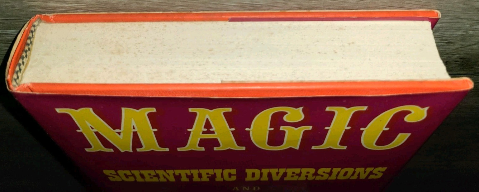 Vtg HC, Magic: Stage Illusions & Scientific Diversions by Albert A. Hopkins 1977