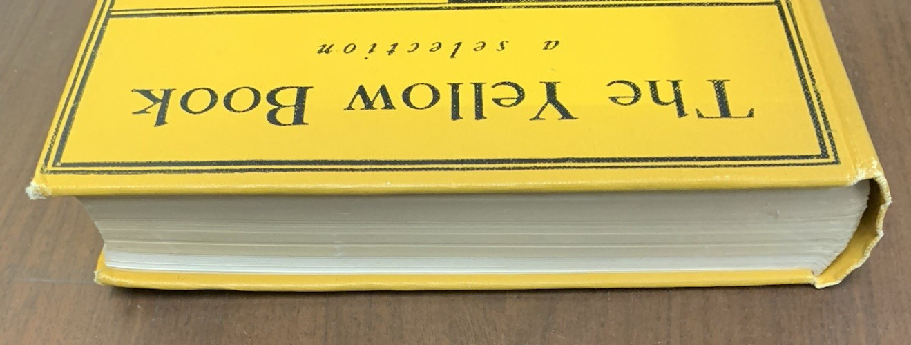 The Yellow Book a selection Compiled by Norman Denny Viking Press 1950 Illus HC