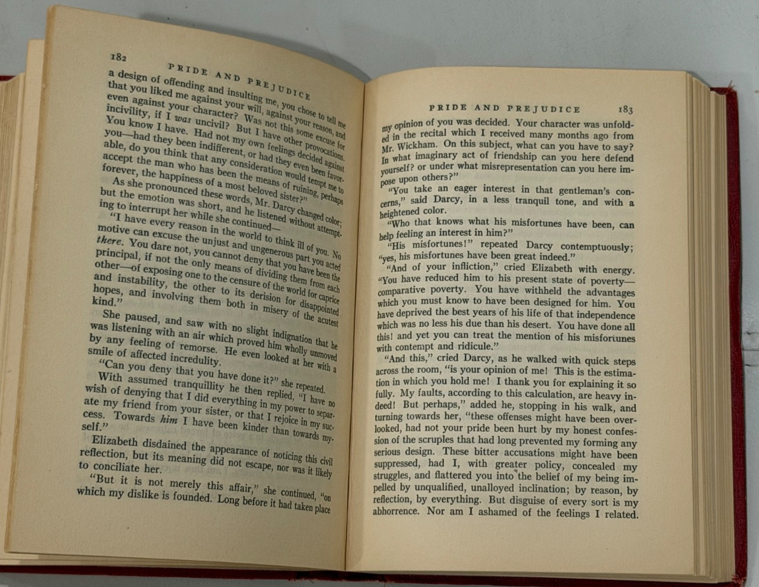 Pride and Prejudice Jane Austen ClearType Ed 1936 Decorative Gilt Binding