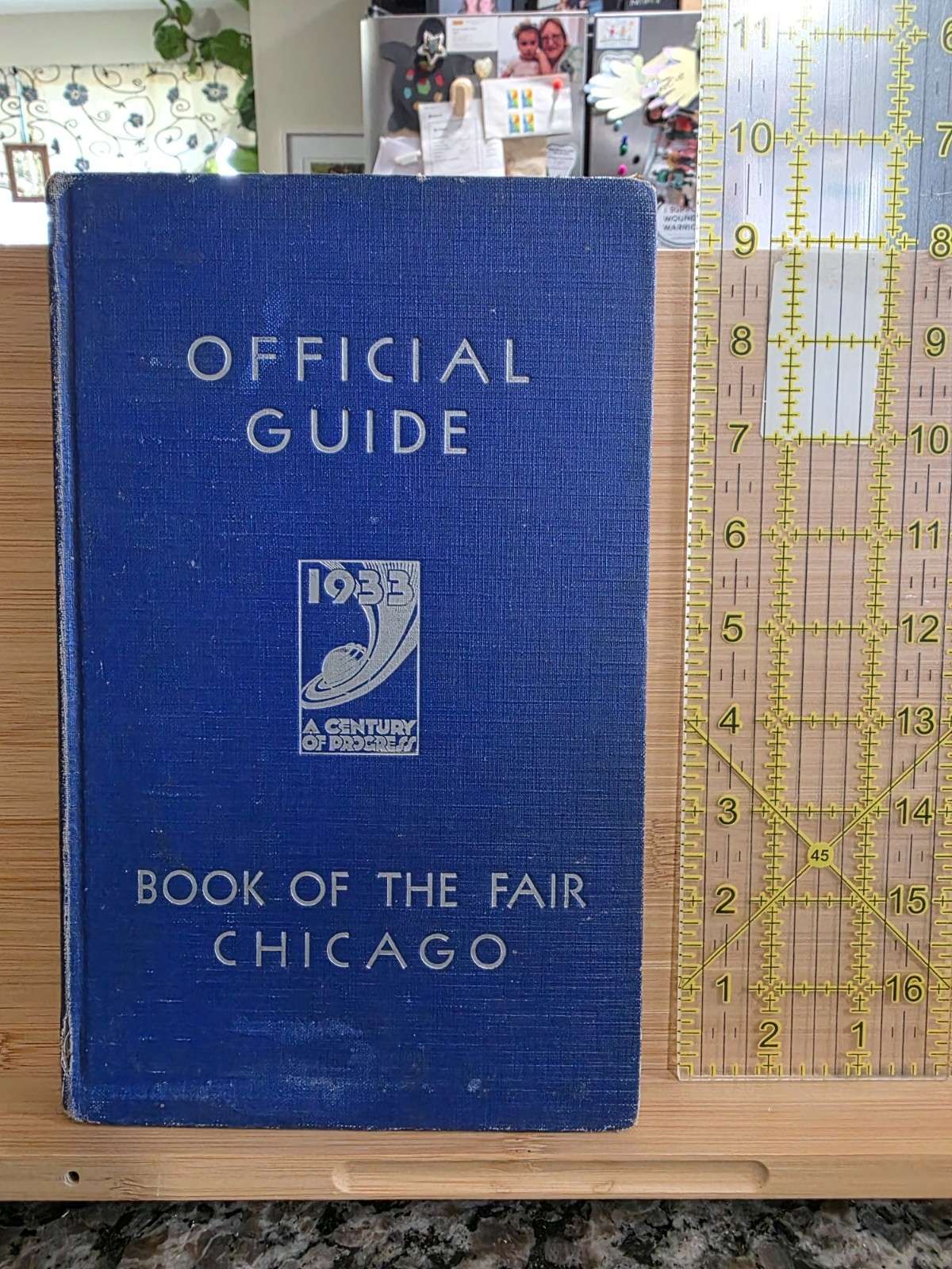 1933 Century of Progress Official Guide Book Of the Fair Chicago World’s Fair BL