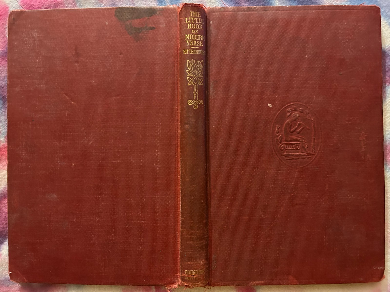 1917 „THE LITTLE BOOK OF MODERN VERSE“ by Jessie B. Rittenhouse