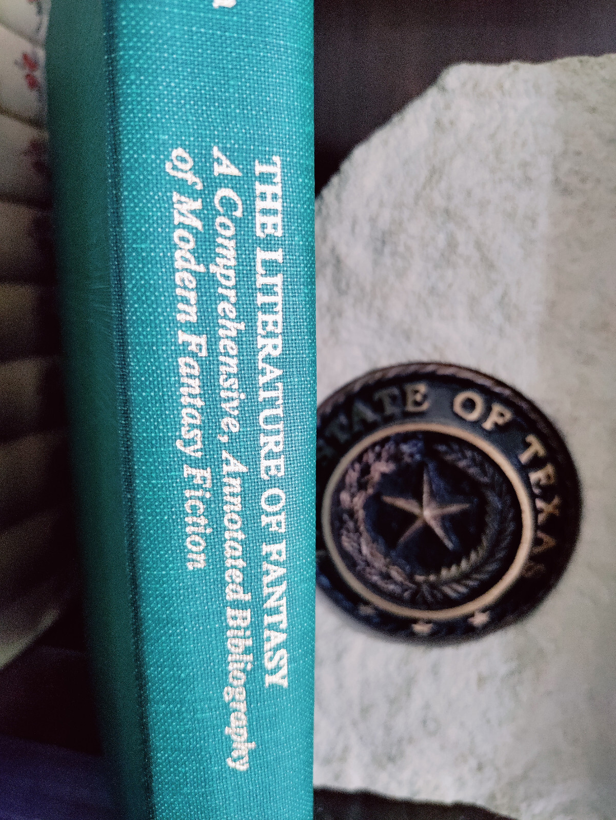 LITERATURE OF FANTASY_Roger C Schlobin_Hardcover_1st Edition_1979_Very Good