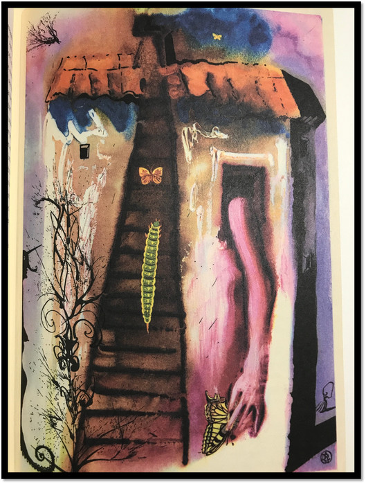 Alice In Wonderland Illustrated by Salvador Dali New 150th Anniversary Hardback