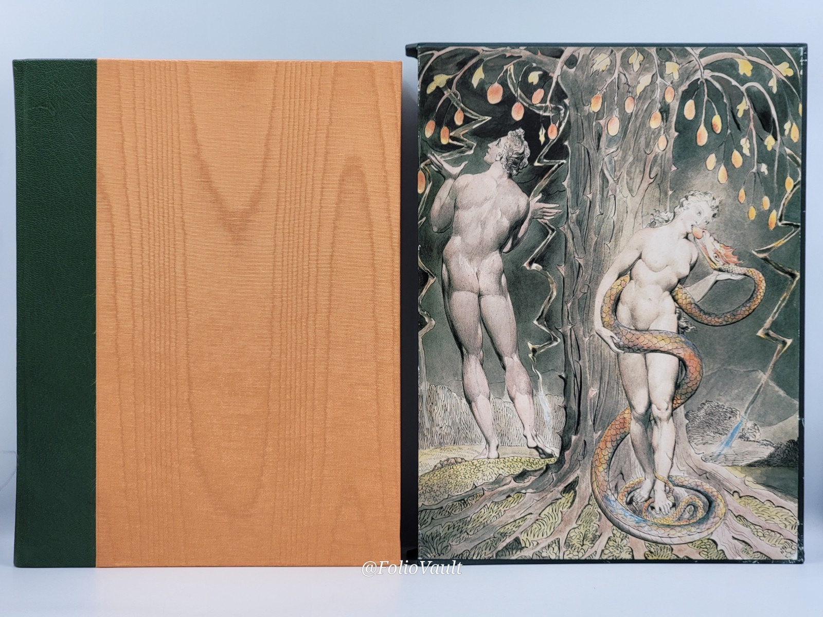 Paradise Lost – John Milton – William Blake – Folio Society – Leather – 2003