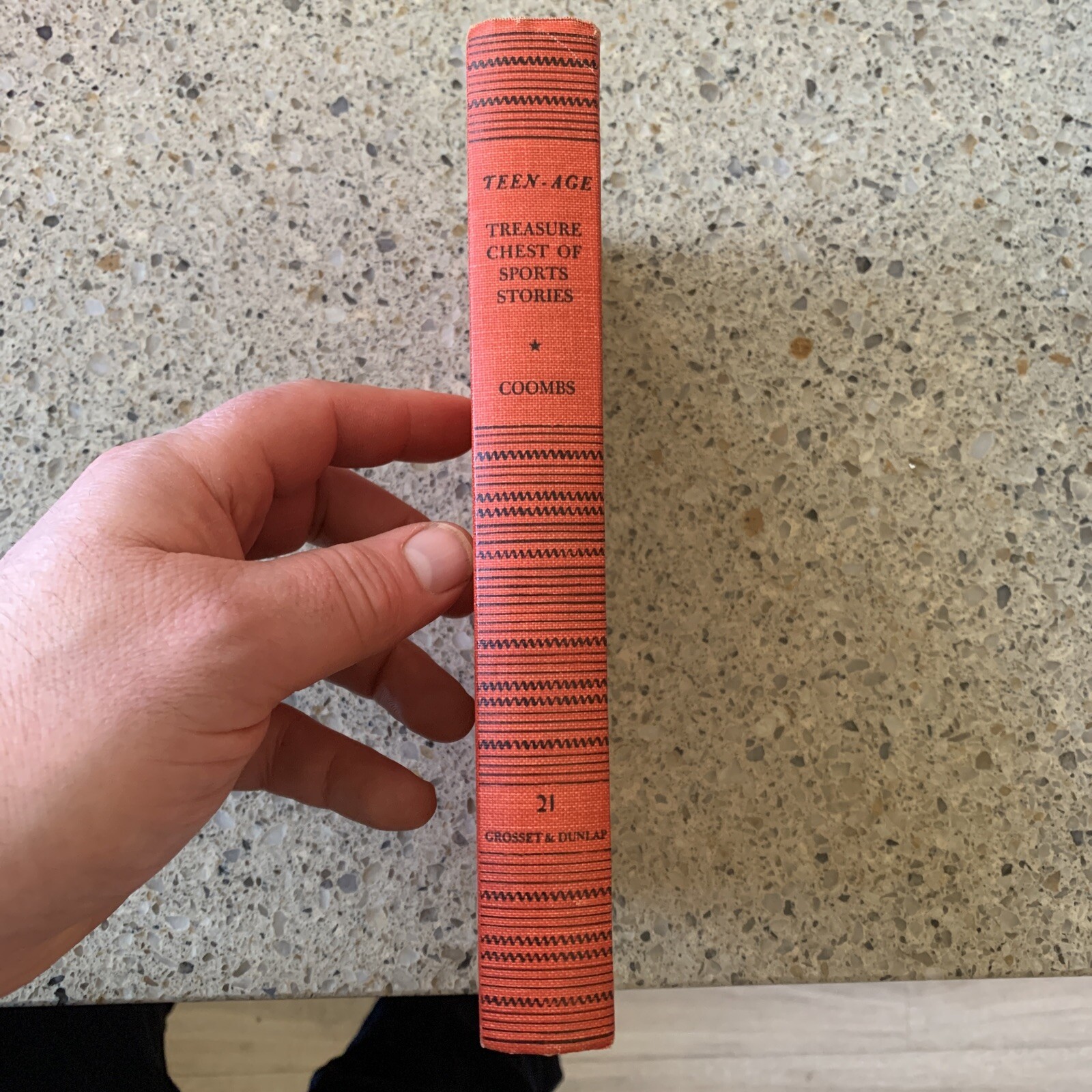 Teen-Age Treasure Chest of Sports Stories by Charles I. Coombs (1948, Hardcover)