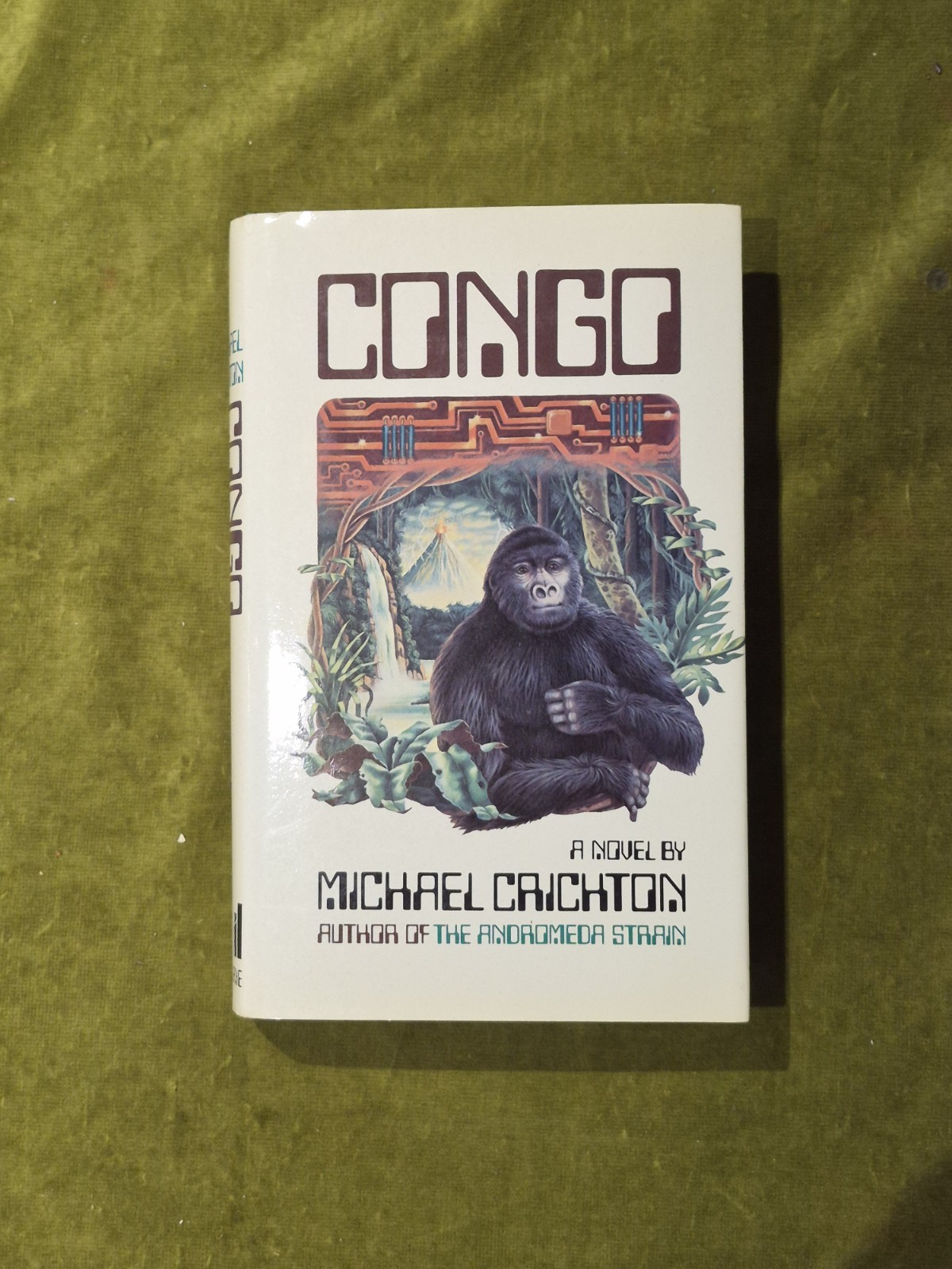 Congo – Michael Crichton , Allen Lane 1981 1st UK ed HB DJ