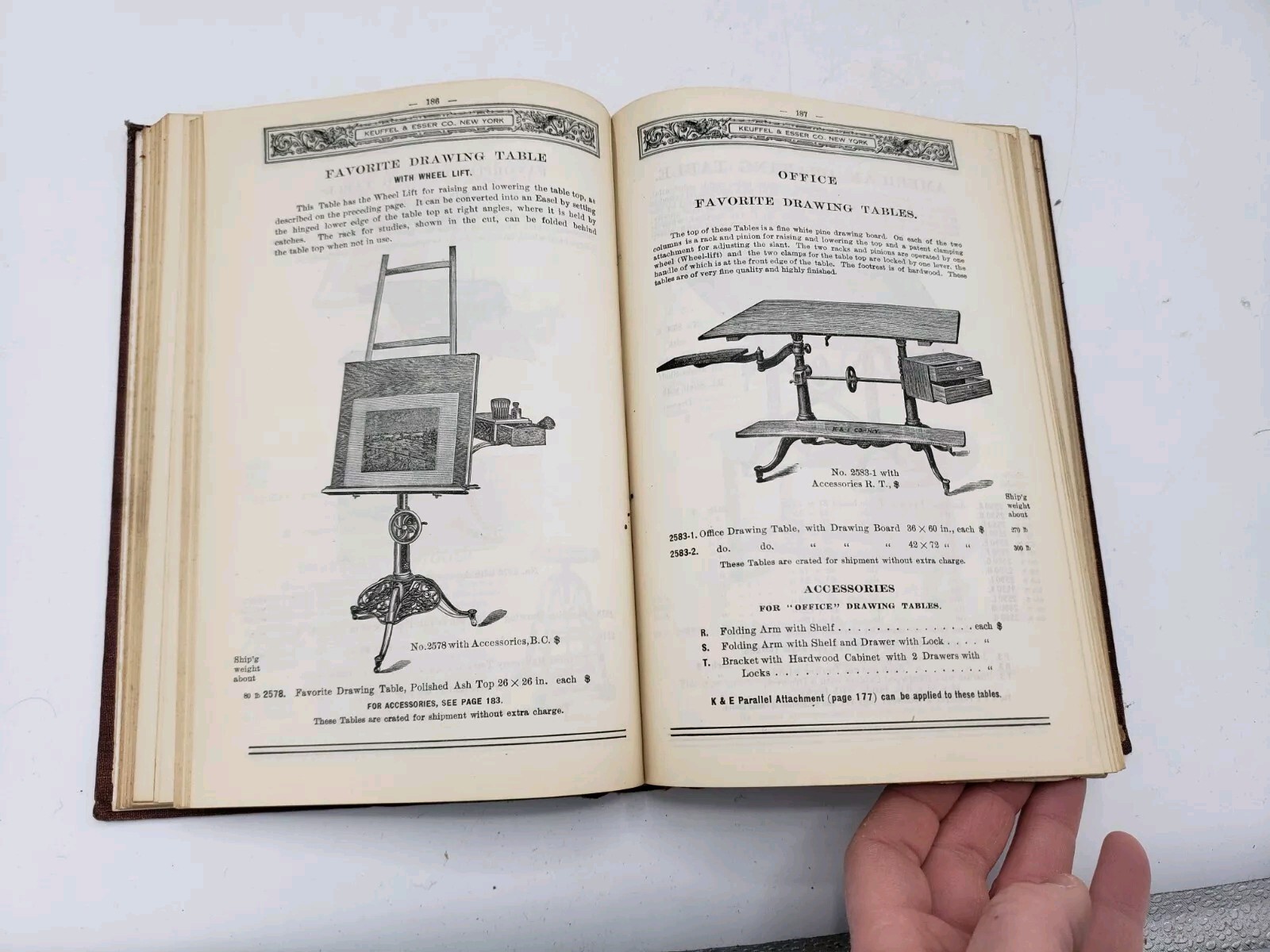 Antique Keuffel & Esser Co. Complete Catalogue Book 1921 Edition 36 Nice Example
