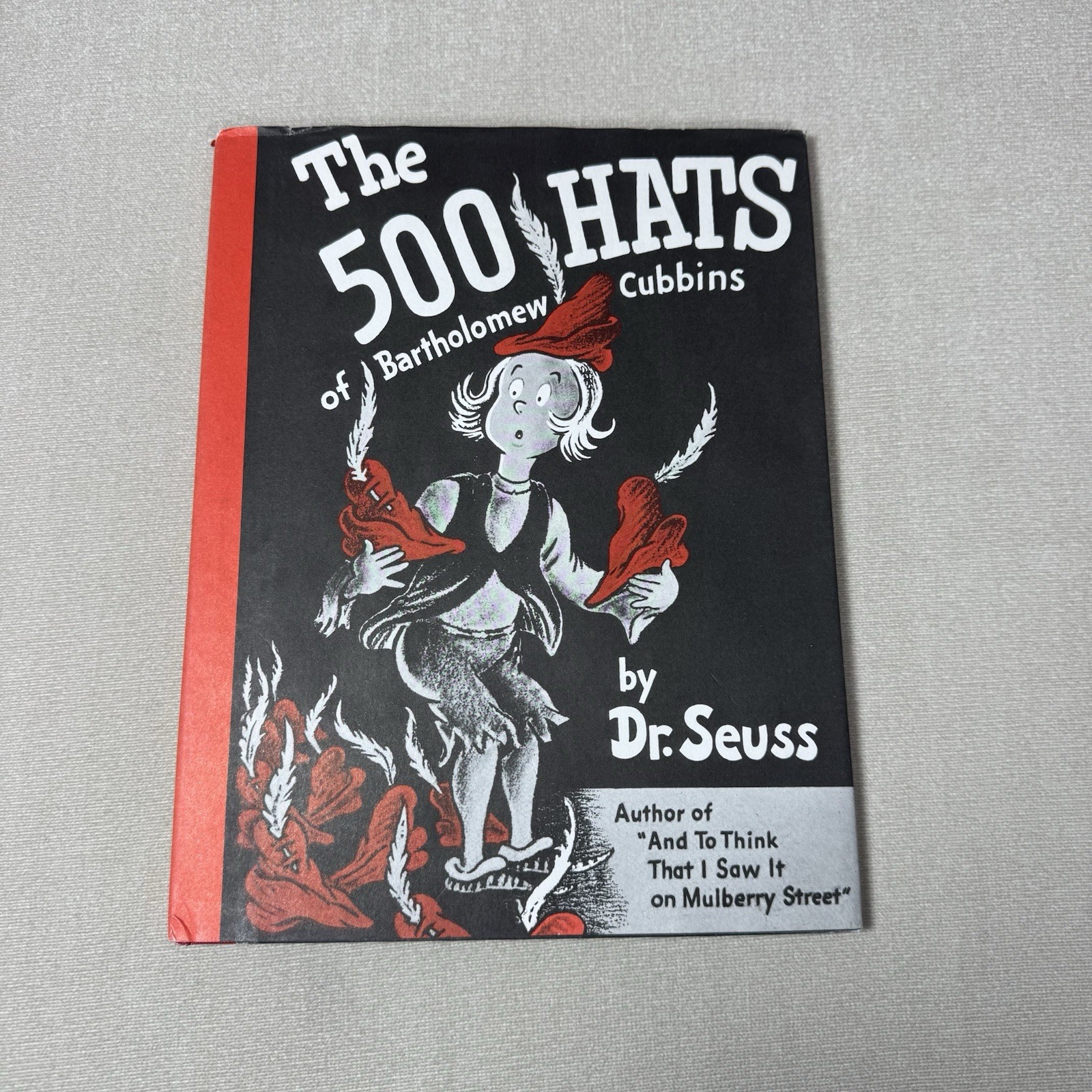 The 500 Hats of Bartholomew Cubbins by Dr. Seuss – 1965 HC Perma Bound