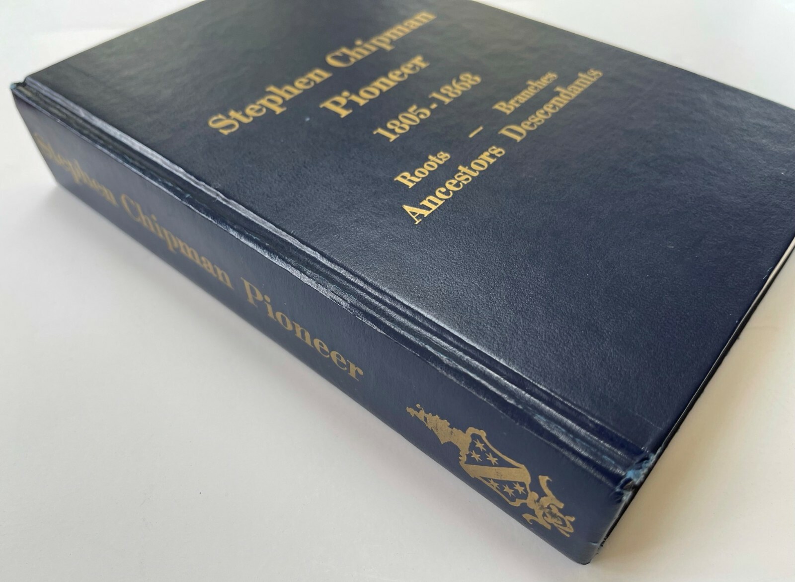 Stephen Chipman Pioneer 1805-1868 Limited Ancestors Descendants Genealogy Dean W