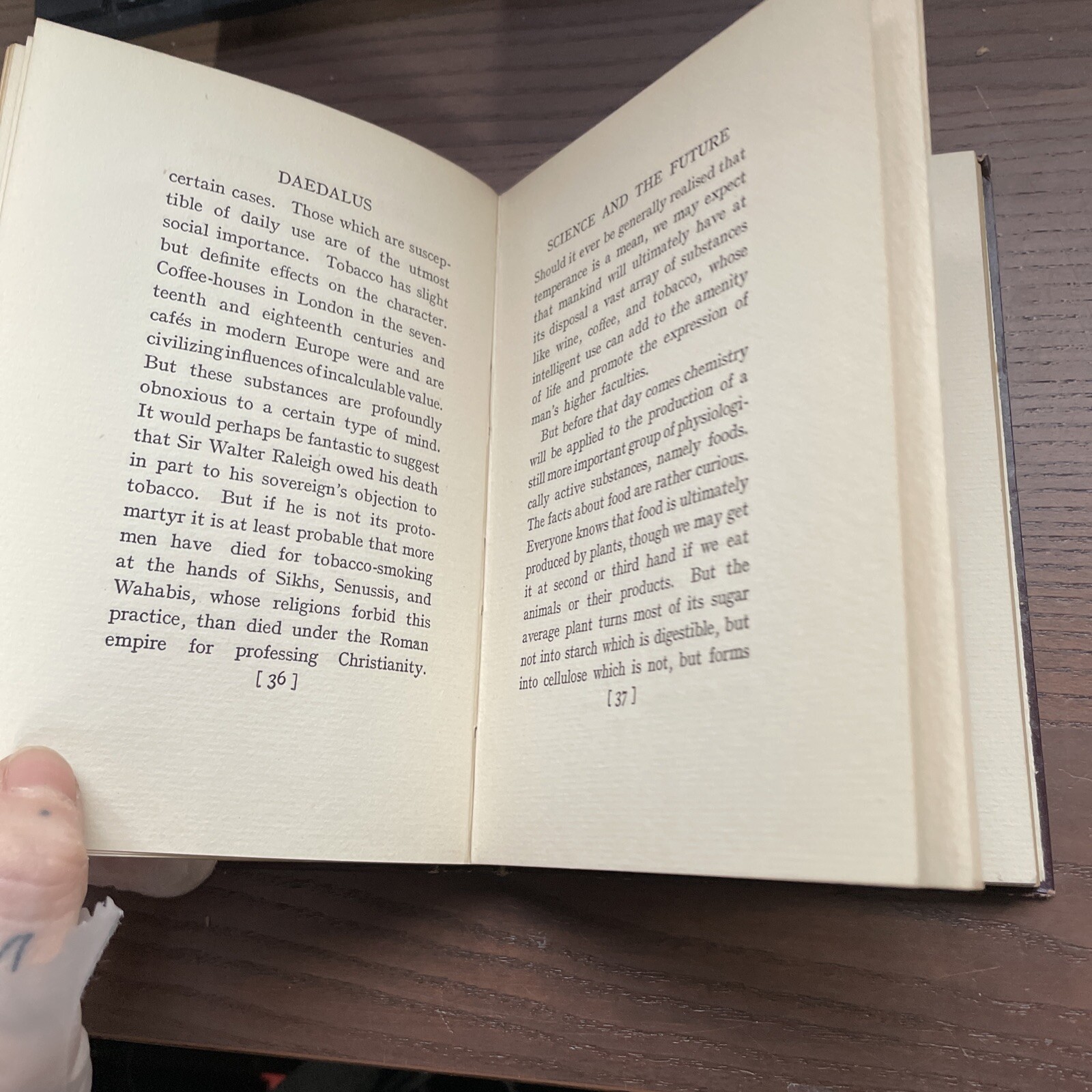 Daedalus Or Science & The Future – J. B. S. Haldane – 1930