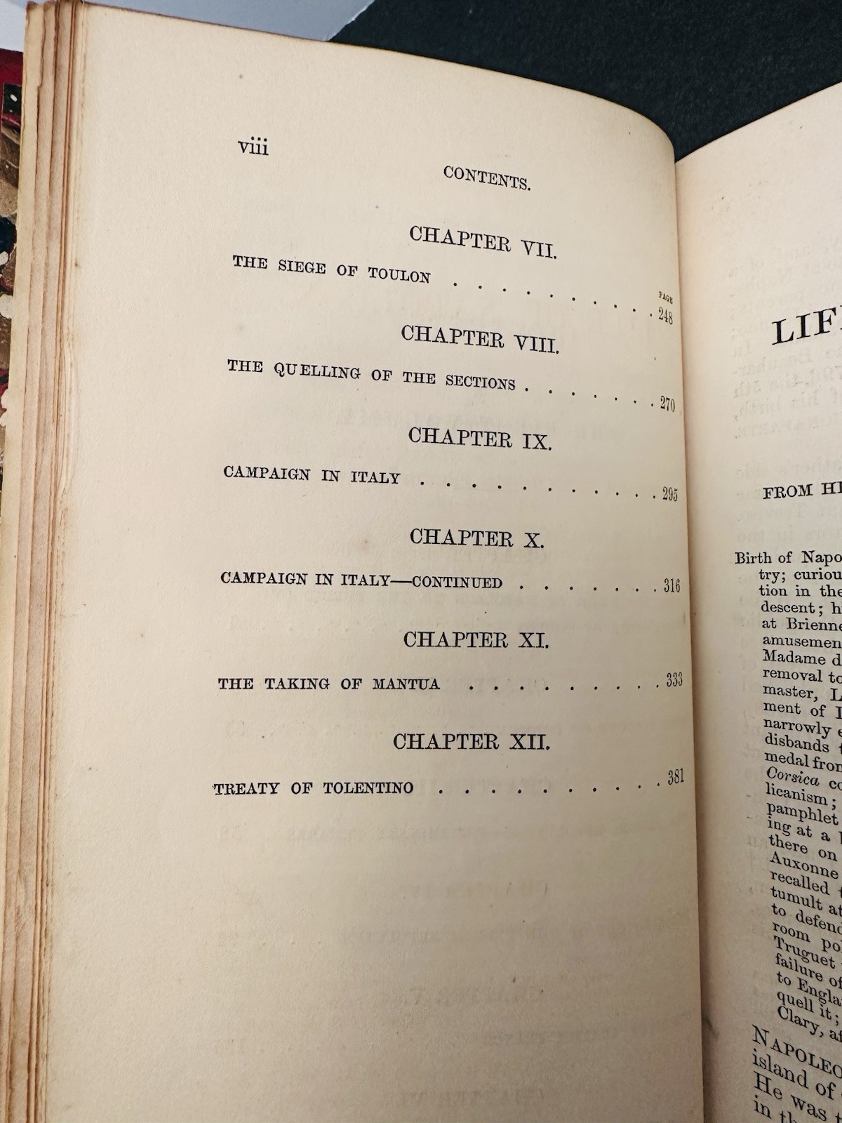 1852 4 Volumes The Life of Napoleon Buonaparte Fine Binding