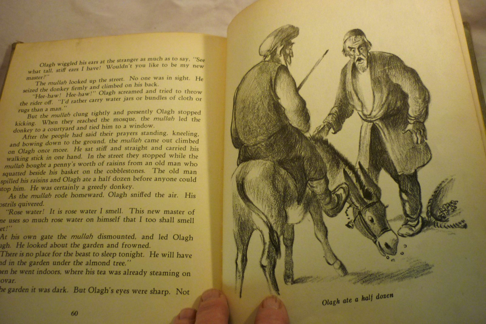 Donkey Beads, 1938 First Edition, Albert Whitman, Color Illustrations