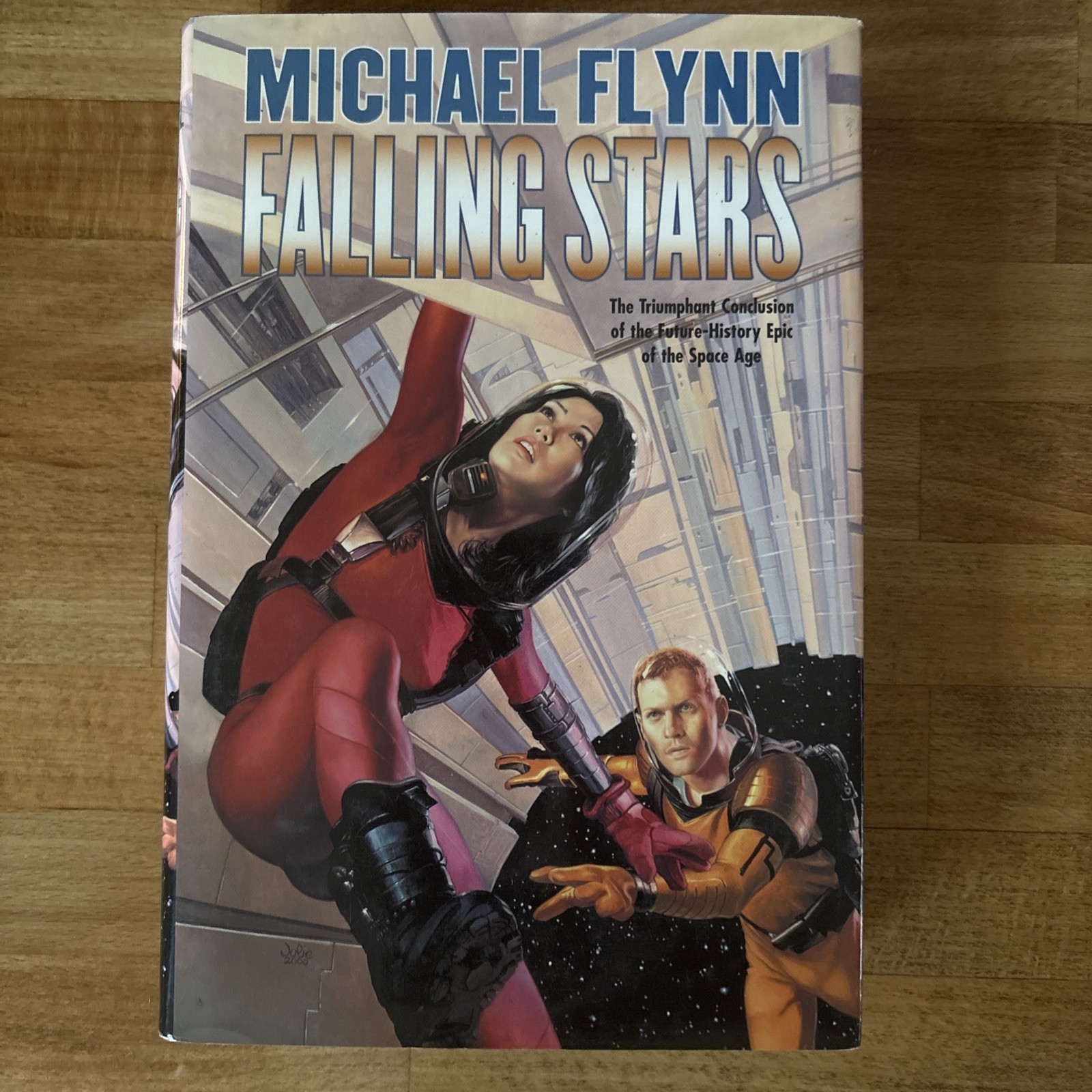Falling Stars (Firestar Saga) by Michael Flynn HC First Edition Like New 2001