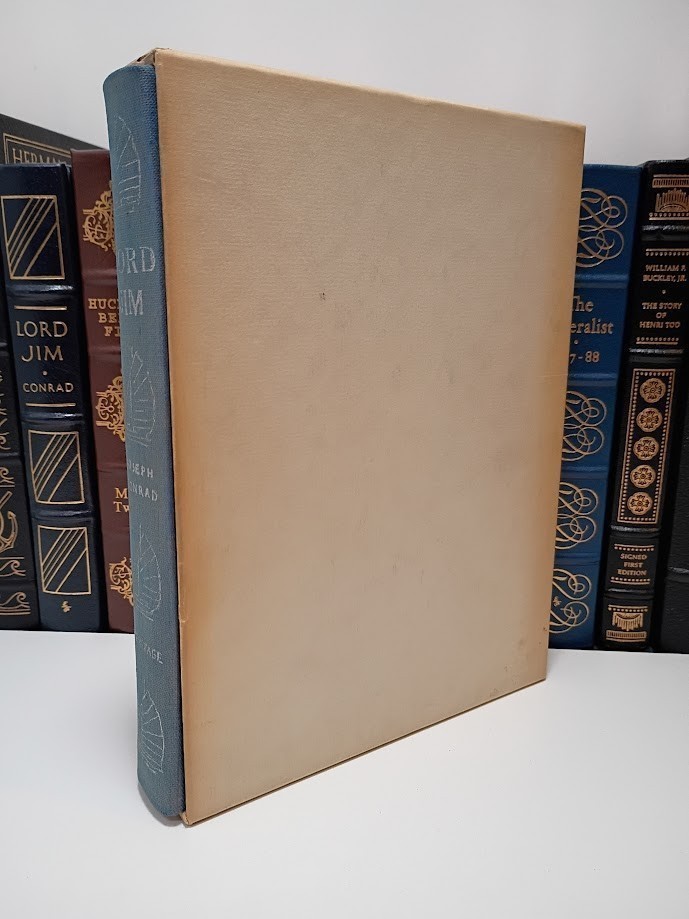 Lord Jim by Joseph Conrad Slipcover Sandglass 1959 Illustrated by Lynd Ward VG+