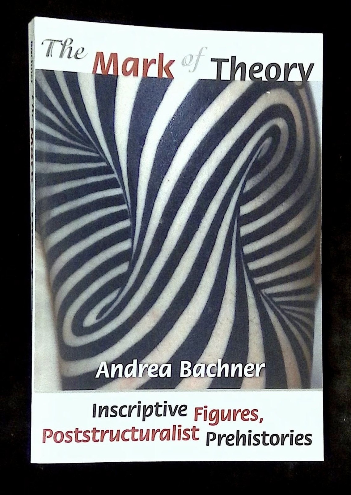 Andrea Bachner / Mark of Theory Inscriptive Figures Poststructuralist 1st 2018