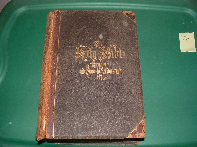 1878 Hitchcock’s New and Complete Analysis of the Holy Bible (Antique/Vintage)