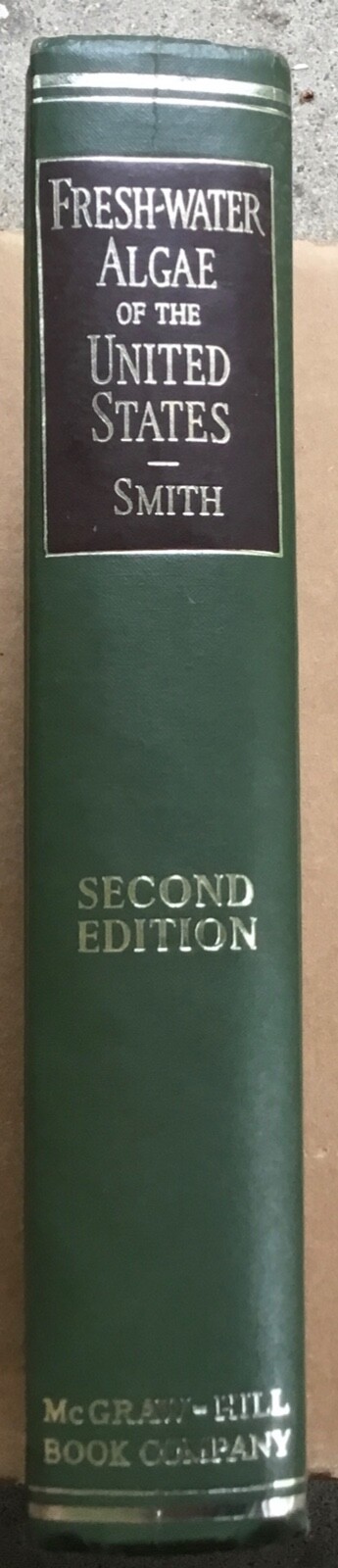 VG 1950 Hardcover Freshwater Algae United States Gilbert Smith 720 pages