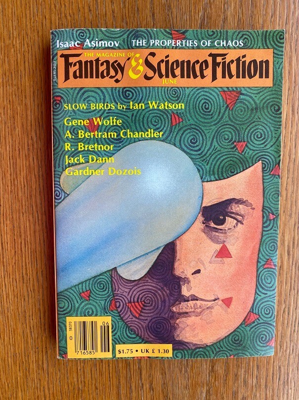 Fantasy and Science Fiction June 1983 A. Bertram Chandler, Jack Dann Near Fine