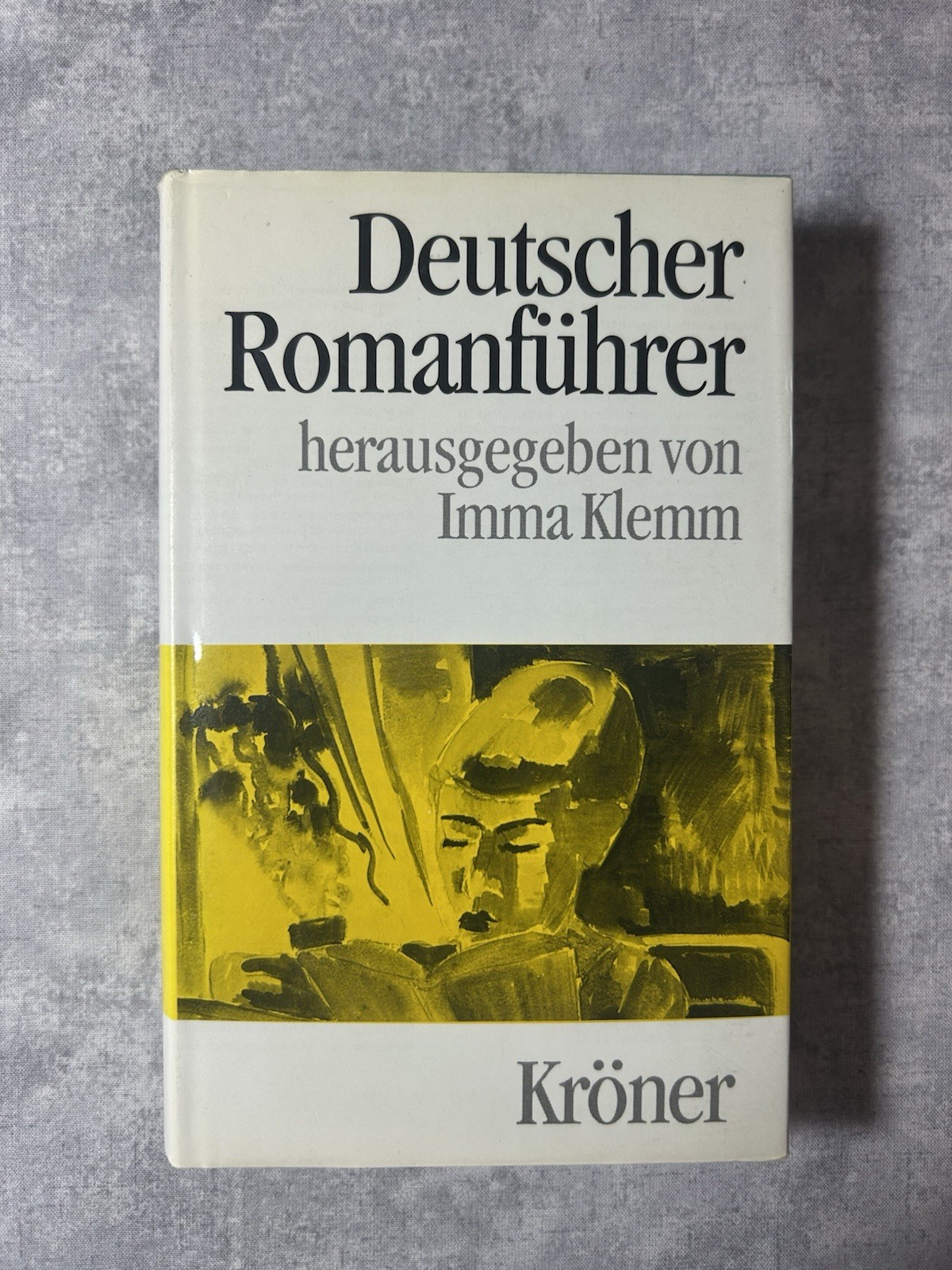 Deutscher Romanführer – Imma Klemm | Kröner Bd. 370 | HC + DJ