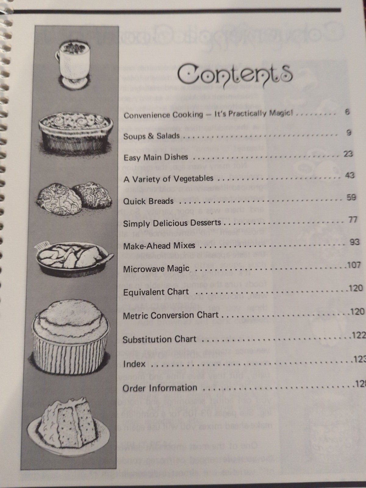Lot of 4 Favorite Recipes of Home Economic Teachers Desserts Meats Vegetables