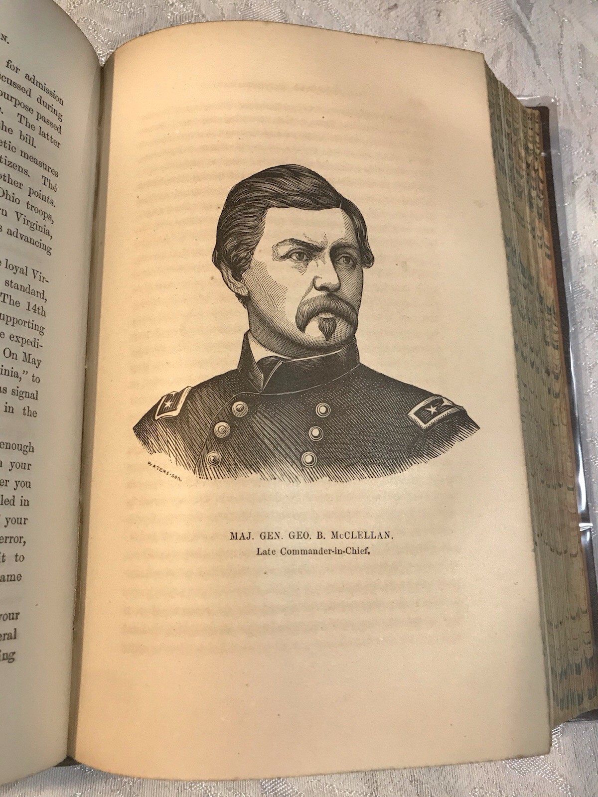 1863 Civil War COMPLETE HISTORY OF THE GREAT AMERICAN REBELLION, Vol. 1 E.Storke